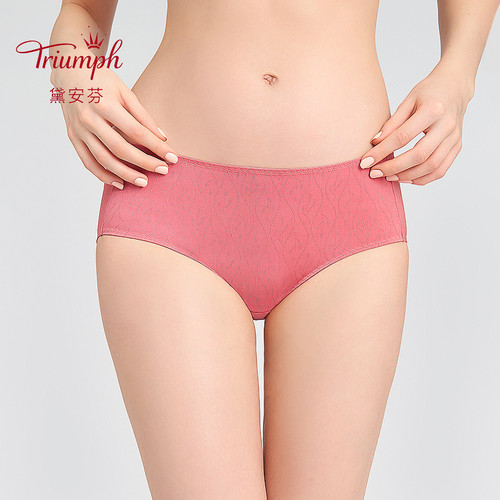 黛安芬植物条纹图案点缀清新简约