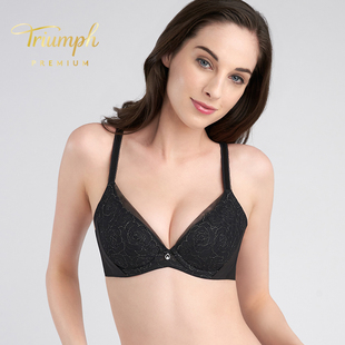 Triumph 8606 黛安芬Premium金致露娜内衣女小胸聚拢文胸16