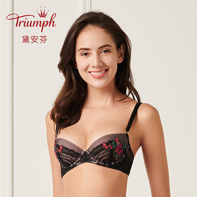 ESSENCE刺绣女士内衣支撑文胸