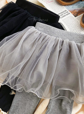 长裤棉秋冬女童装打底裤宝裤子