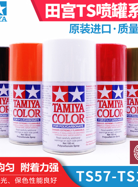 铸造模型 TS57-TS102 田宫TS油漆 喷罐 高达军模手办自喷漆 100ml