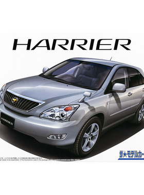 铸造模型 青岛社 1/24 丰田GSU30W Harrier 350G Premium L 20074