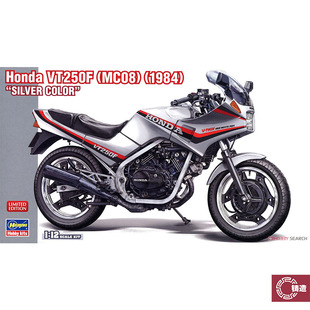 铸造模型 长谷川 1/12 本田 VT250F (MC08) (1984)“银色” 21771