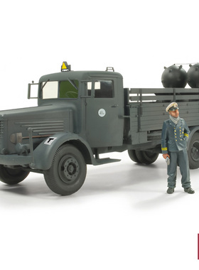 铸造模型 AFV/Ding-Hao DH96004 L4500军事卡车 装载EMC水雷1/35