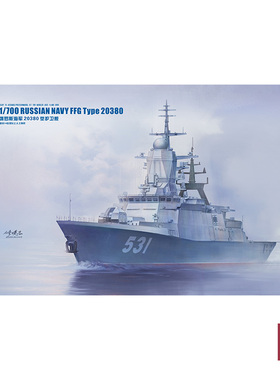 铸造模型 梦模型 拼装模型 1/700 俄罗斯20380型护卫舰 DM70013