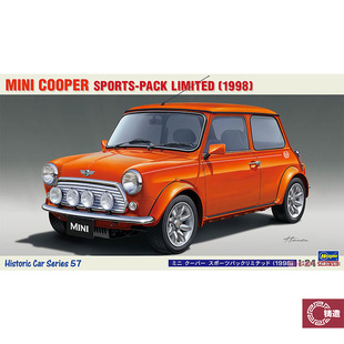 铸造模型 长谷川拼装模型 1/24 MINI COOPER 运动限定款 21157