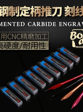 铸造模型 边境 BD0068 高达军事模型 刻线钨钢推刀刻线刀定制刀柄