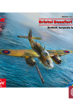 铸造模型 ICM模型 48310 波弗特 Beaufort Mk.I  鱼雷轰炸机 1/48