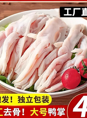 去骨鸭爪新鲜食材速发