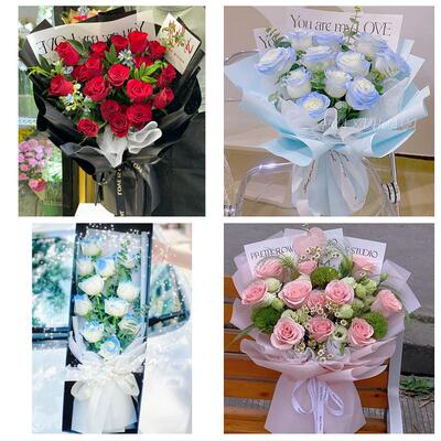 上海市长宁区程家桥北新泾虹桥同城鲜花店订33朵玫瑰送情人女朋友