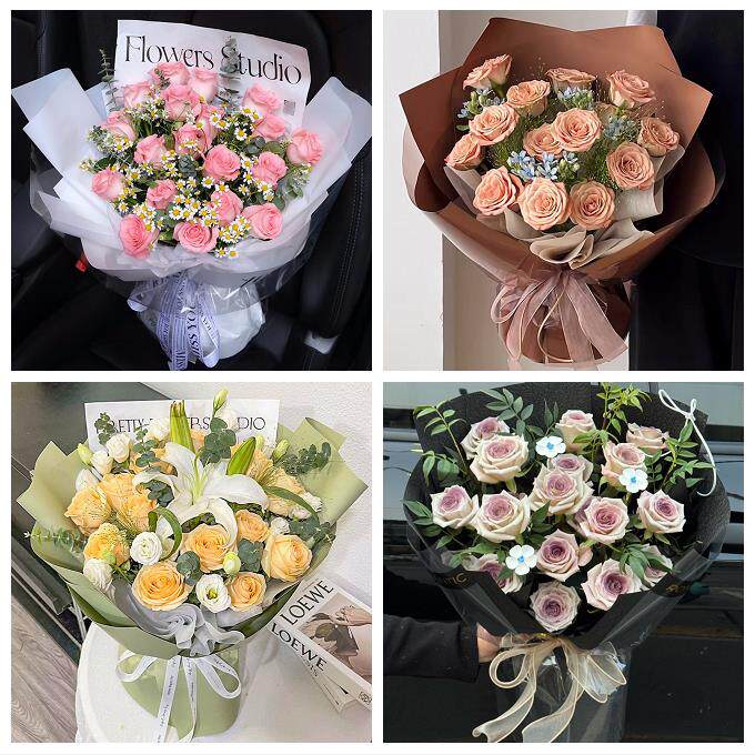 陕西咸阳市淳化县武功县兴平市鲜花店同城配送女神节玫瑰花束礼盒