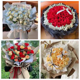 辽宁沈阳市皇姑区铁西苏家屯区同城鲜花店订33朵玫瑰送情人女朋友