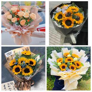 成人礼高考毕业向日葵花束江西赣州市大余上犹崇义安远县同城花店