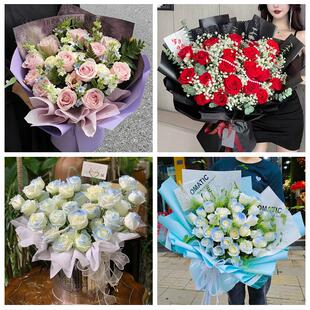赣州市上犹崇义安远县龙南县花店同城配送女友生日情人节玫瑰花束