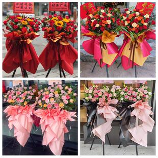 济南长清区平阴济阳县商河县鲜花店同城配送朋友新店开业大麦花篮