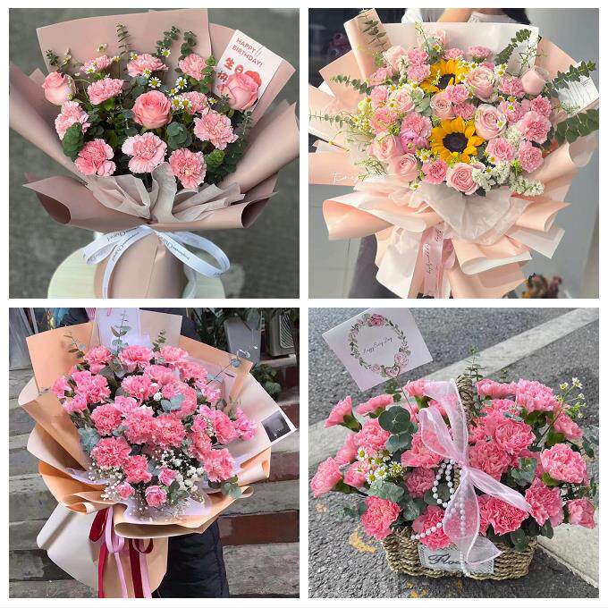 铜陵市铜官义安区郊区枞阳县同城鲜花店康乃馨百合送父母长辈生日