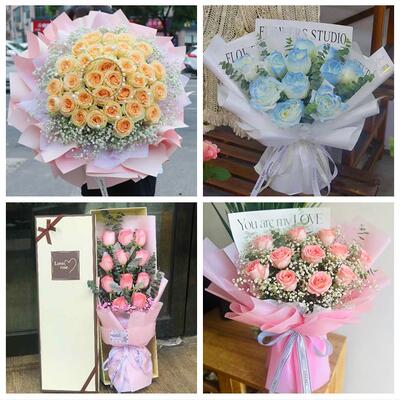 送资阳市雁江区安岳县乐至县鲜花店同城送女朋友闺蜜女神节红玫瑰