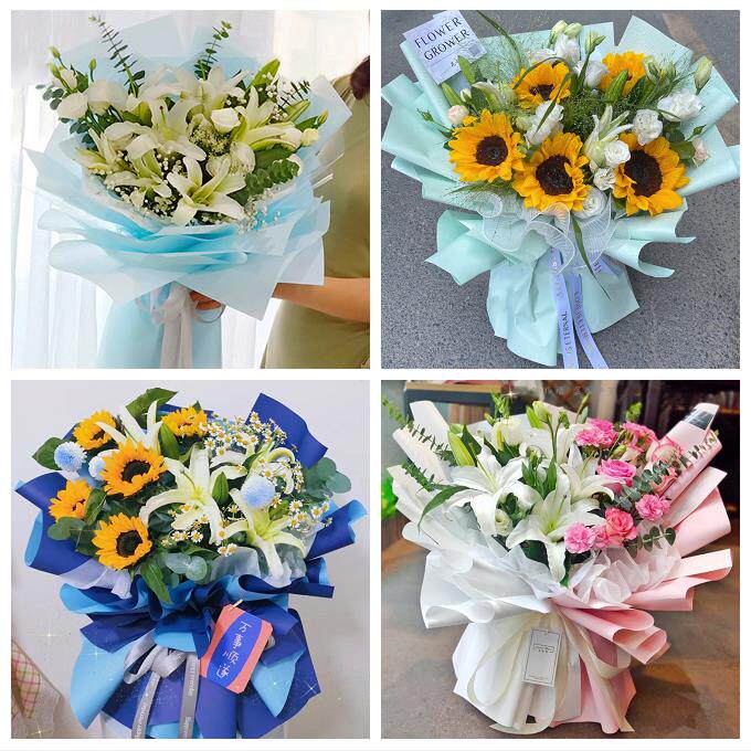 阜阳市太和阜南颍上县界首市鲜花店同城配送老婆香水百合玫瑰花束
