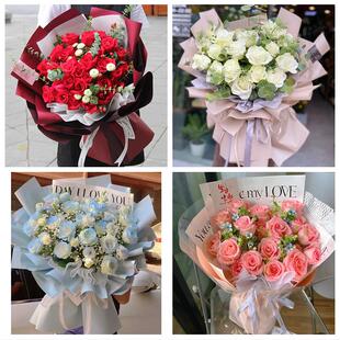 陕西延安市延川县子长县志丹县同城鲜花店订33朵玫瑰送情人女朋友