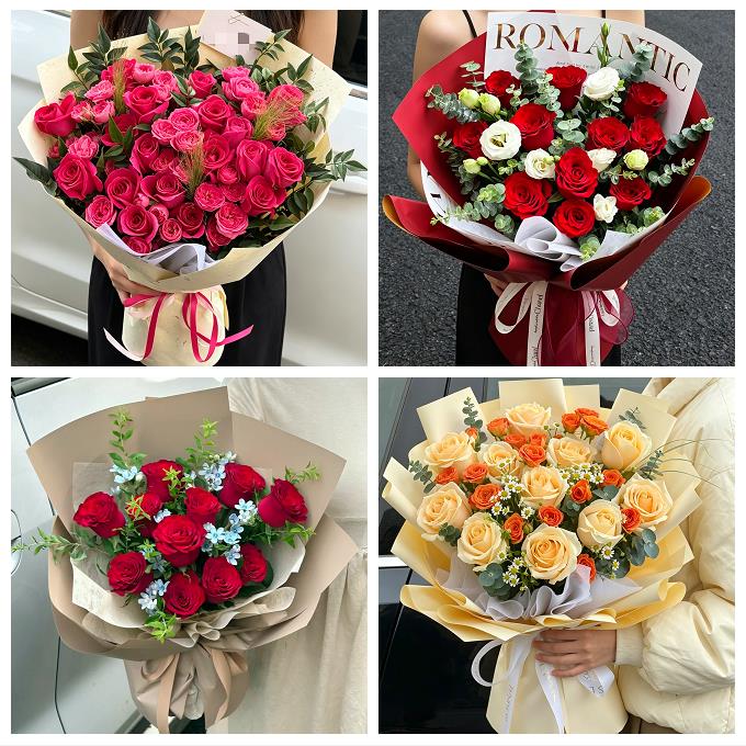 河北衡水安平故城阜城县深州市同城花店送女朋友玫瑰订生日鲜花束