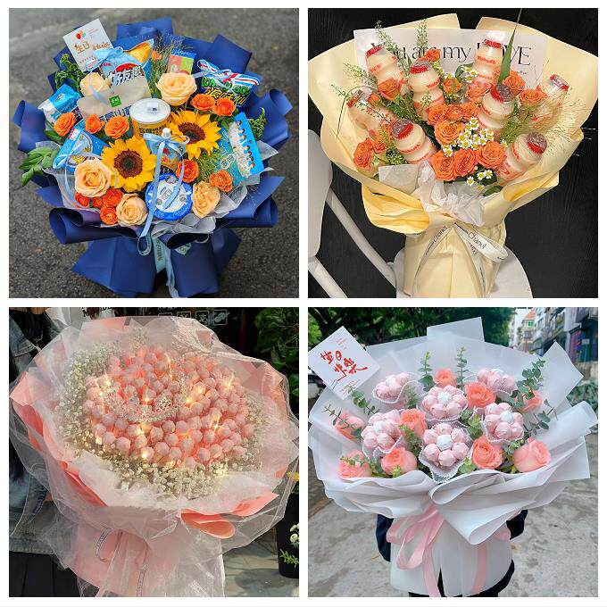 宁波市海曙江东区江北北仑区花店同城配送61儿童节花束送女友小孩