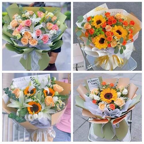 荆州市沙市荆州区公安监利县花店同城送男女友领导玫瑰混搭鲜花束