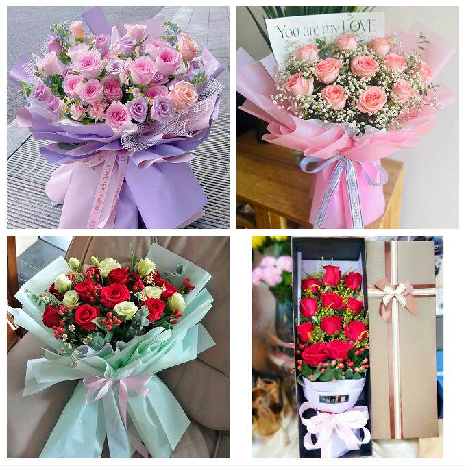 送深圳市光明新区公明龙华镇鲜花店同城送女朋友闺蜜女神节红玫瑰