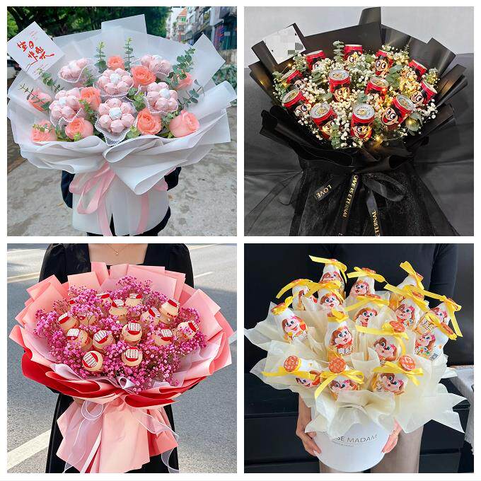 重庆市渝中区七星岗解放碑街花店同城配送61儿童节花束送女友小孩