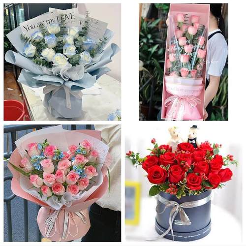 北京门头沟永定龙泉军庄妙峰山同城鲜花店玫瑰草莓花束送女友闺蜜