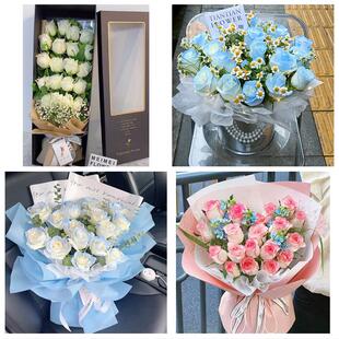 湖南怀化市靖州县通道县洪江市同城鲜花店情人节玫瑰表白女友老婆