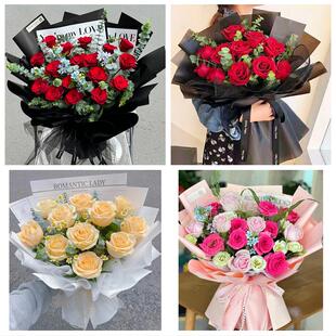 黄山市休宁县黟县祁门县附近鲜花店同城送女朋友闺蜜女神节红玫瑰