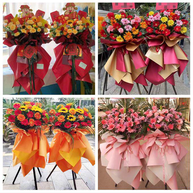 送昆明市宜良县石林县嵩明县同城花店鲜花大麦新店开业花篮送朋友