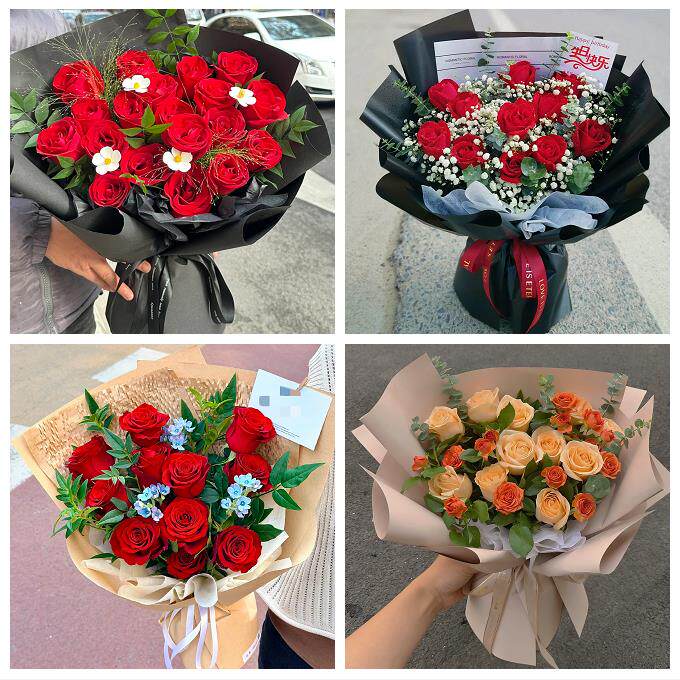 广东湛江市麻章区遂溪县徐闻县同城花店情人节送女友老婆玫瑰鲜花