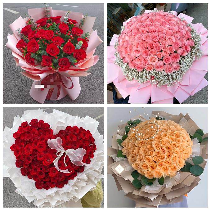送内江市市中区东兴区威远县鲜花店同城配送玫瑰女友老婆闺蜜生日