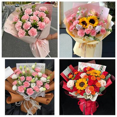 沈阳市铁西浑南于洪沈北新区同城鲜花店38节送长辈女士康乃馨百合