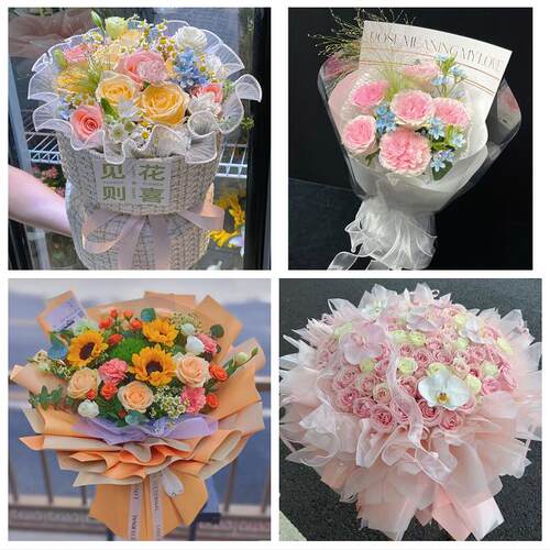 临汾吉县乡宁大宁县隰县蒲县花店同城送男女友领导玫瑰混搭鲜花束