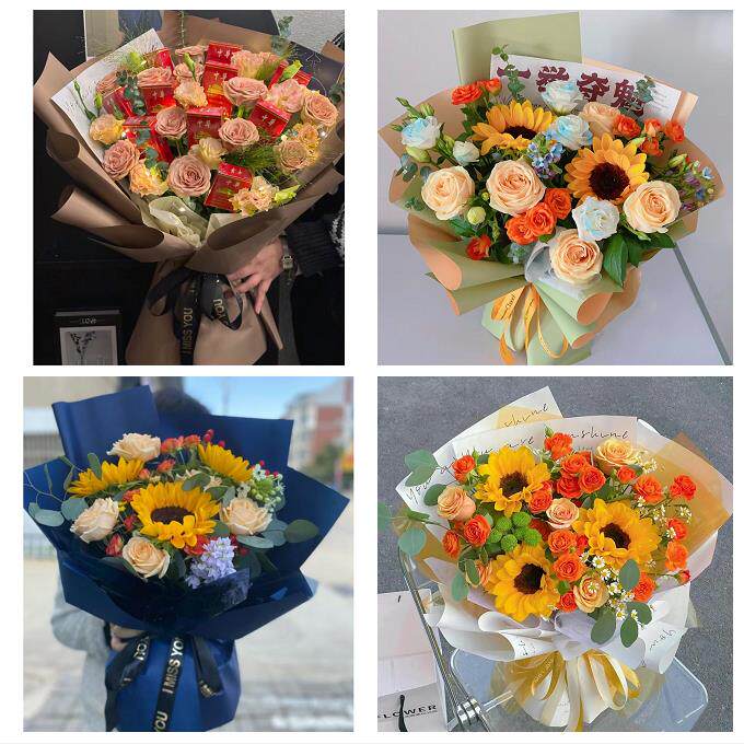 成人礼高考毕业向日葵花束湖南衡阳市祁东县耒阳市常宁市同城花店