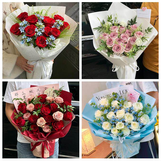 520玫瑰送情人老婆女友天津市滨海新区胡家园汉沽寨上同城鲜花店