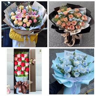 女神节订红玫瑰送咸宁市崇阳县通山县赤壁市同城鲜花店送女友老婆