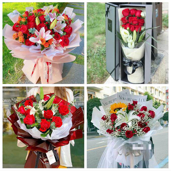 玫瑰香水百合送老婆朋友生日长治市城区郊区长治县襄垣县同城花店