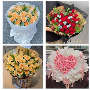 送许昌市魏都区许昌县鄢陵县花店同城配送女友生日情人节玫瑰花束