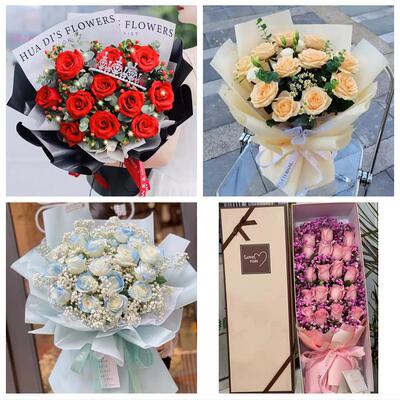 唐山市丰南丰润区滦县滦南县同城鲜花店情人节表白送玫瑰花束礼盒