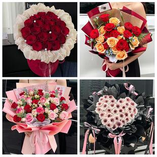 辽宁铁岭市银州区清河区西丰县同城花店送女朋友玫瑰订生日鲜花束