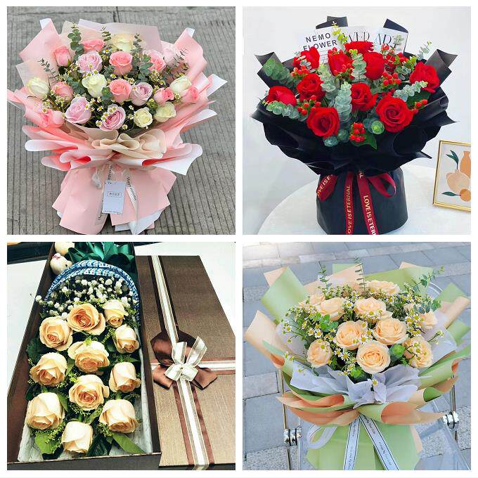 宁夏省吴忠市同心县青铜峡市同城鲜花店碎冰蓝玫瑰送女友老婆生日