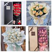 丽水莲都区庆元 景宁县龙泉市同城鲜花店情人节表白送玫瑰花束礼盒