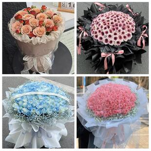 牡丹江市宁安市穆棱市东宁市花店同城配送女友生日情人节玫瑰花束