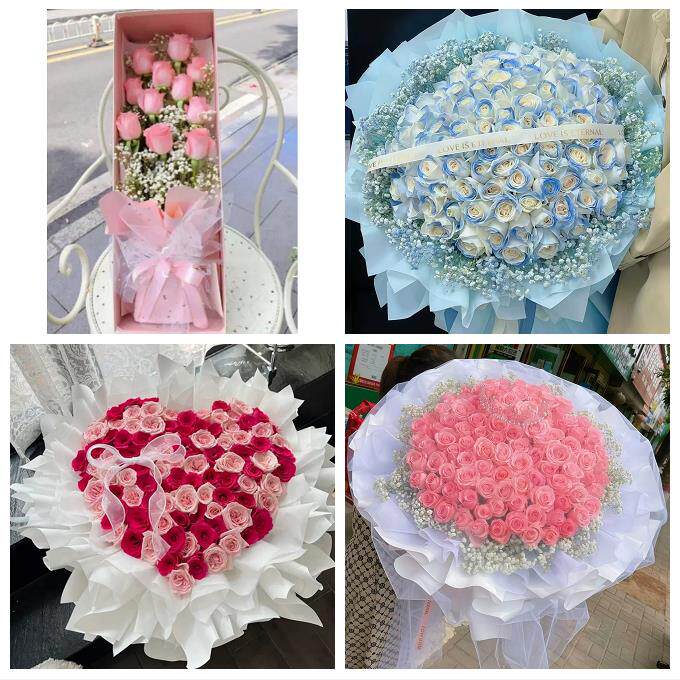 北京石景山区金顶街广宁五里坨同城鲜花店情人节玫瑰表白女友老婆