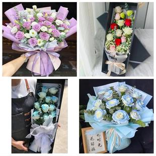 湖北襄阳市老河口市枣阳宜城市同城花店情人节送女友老婆玫瑰鲜花