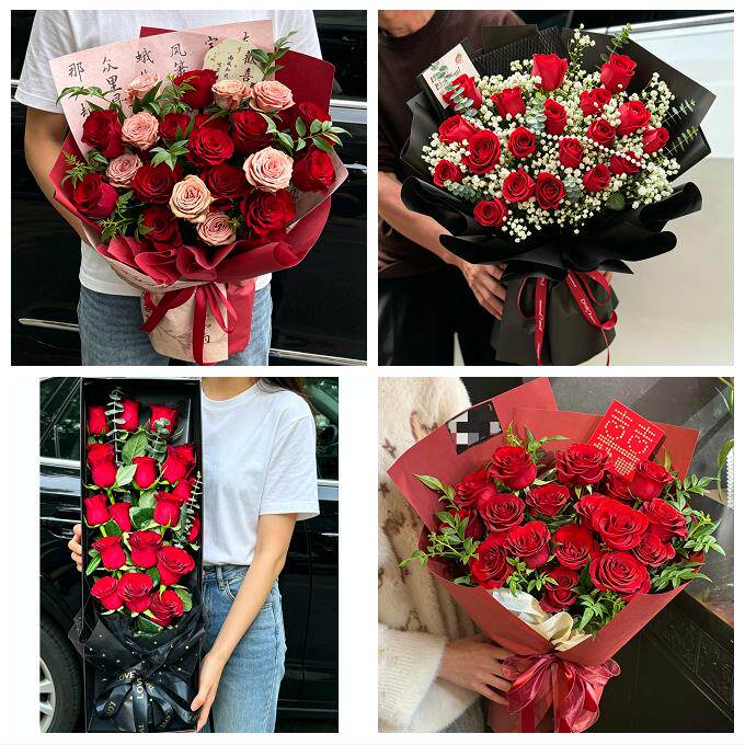 520玫瑰送情人老婆女友辽宁朝阳市喀左县北票市凌源市同城鲜花店