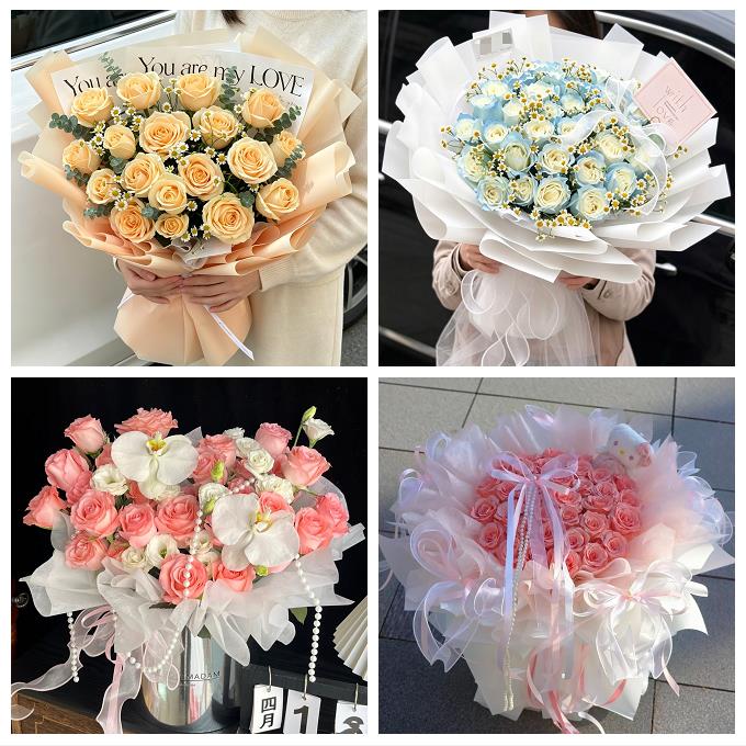 河北衡水市桃城区冀州市枣强县同城鲜花店七夕玫瑰送老婆女友生日